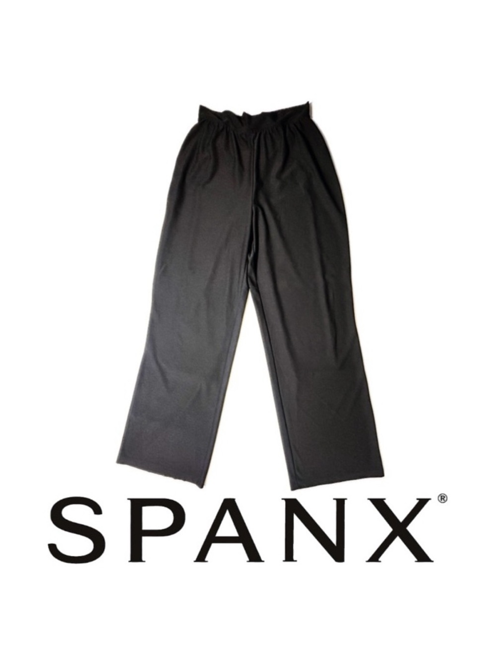 SPANX | Wide Leg Pull On With Built In Compression Lining Pants Trousers
